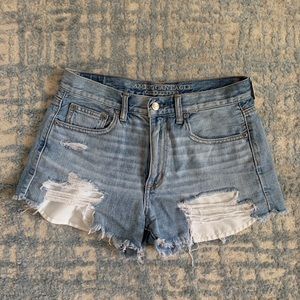 American eagle high waisted jean shorts!